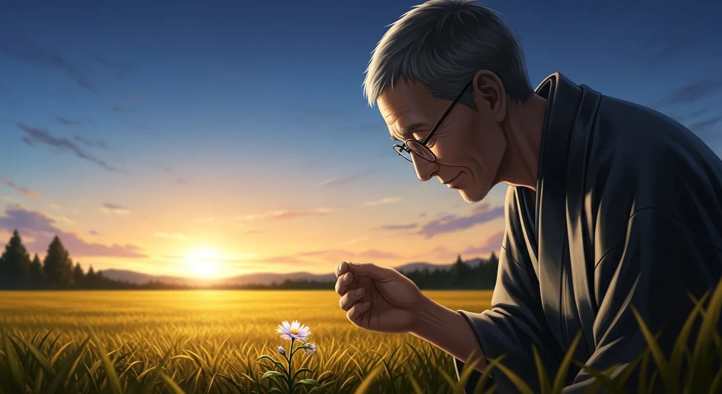 「相田みつを」「名もない草も実をつける
いのちいっぱいの花を咲かせて」の画像