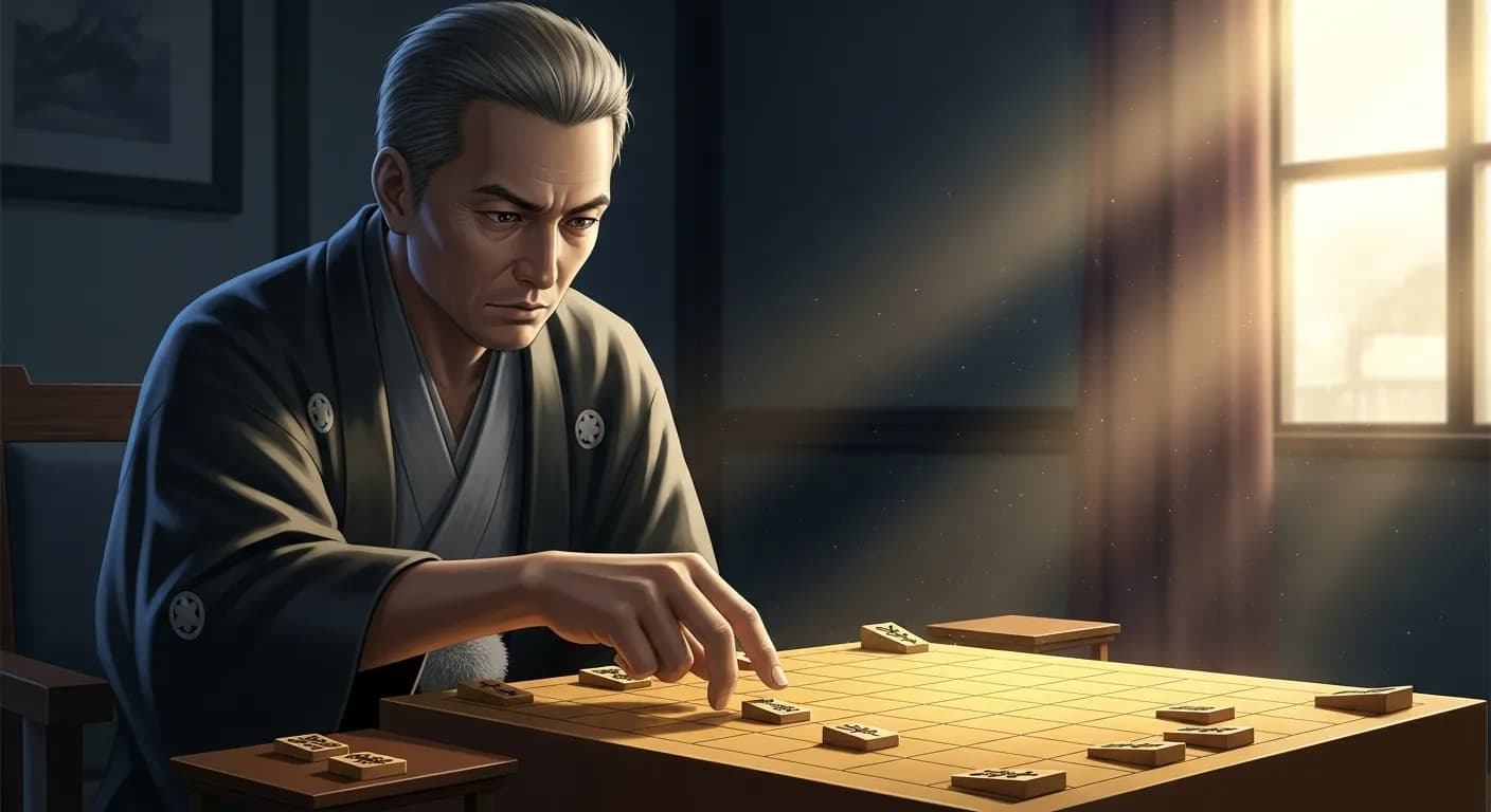 「升田幸三」「棋士は無くてもいい商売だ。
だからプロはファンにとって面白い将棋を指す義務がある。」の画像