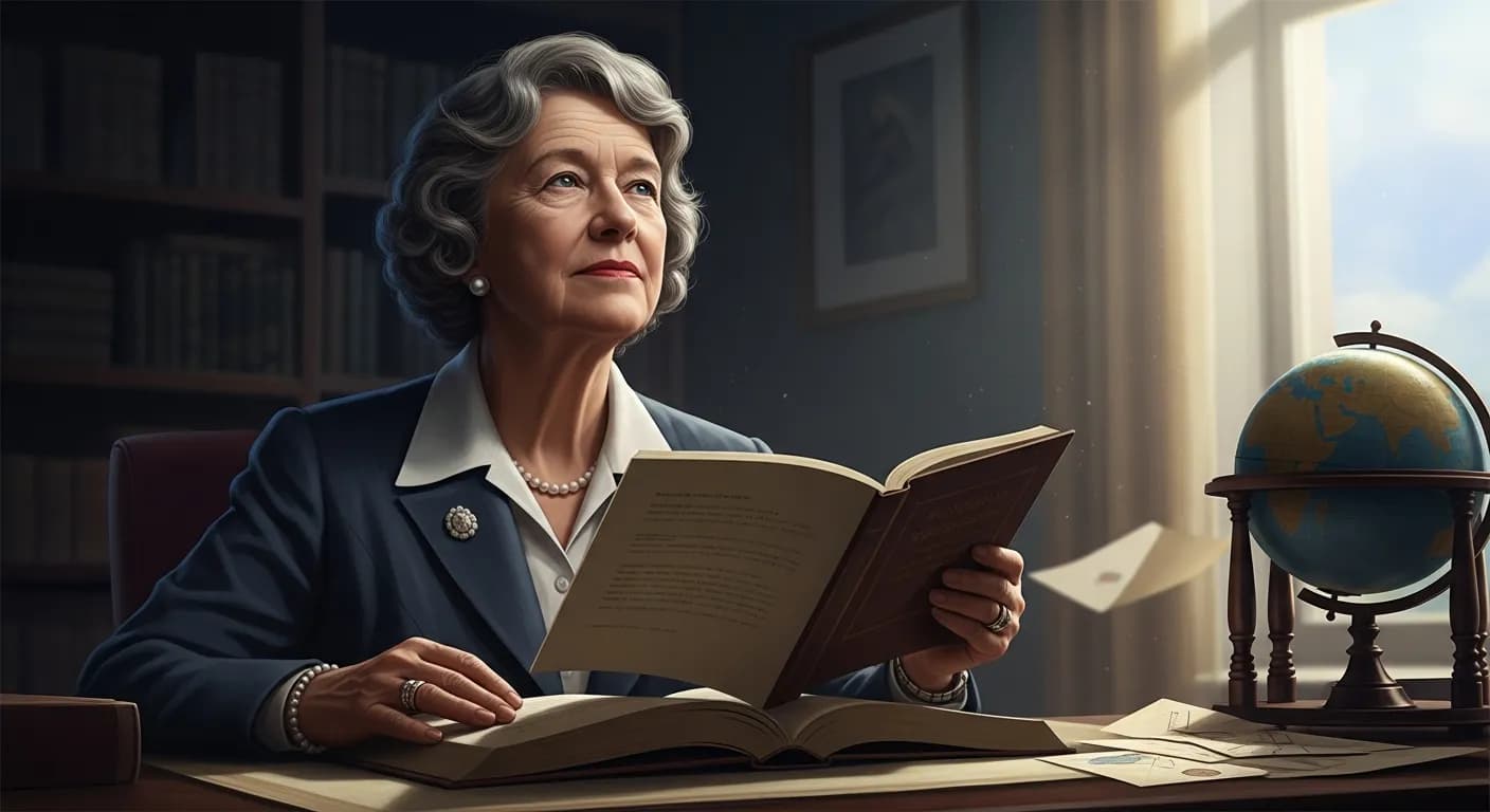 「エレノア・ルーズベルト」「私が人生で学んだこと: 何かに興味を持っていれば、新しい興味を探す必要がない。
向こうからこっちにやってきます。
純粋に一つのことに打ち込めば、必ず違う何かにつながっていきます。」の画像