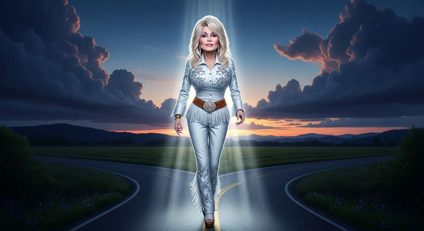 「ドリー・パートン」「いま歩いている道が気に入らなければ、新しい道を開けばいいのよ。」の画像