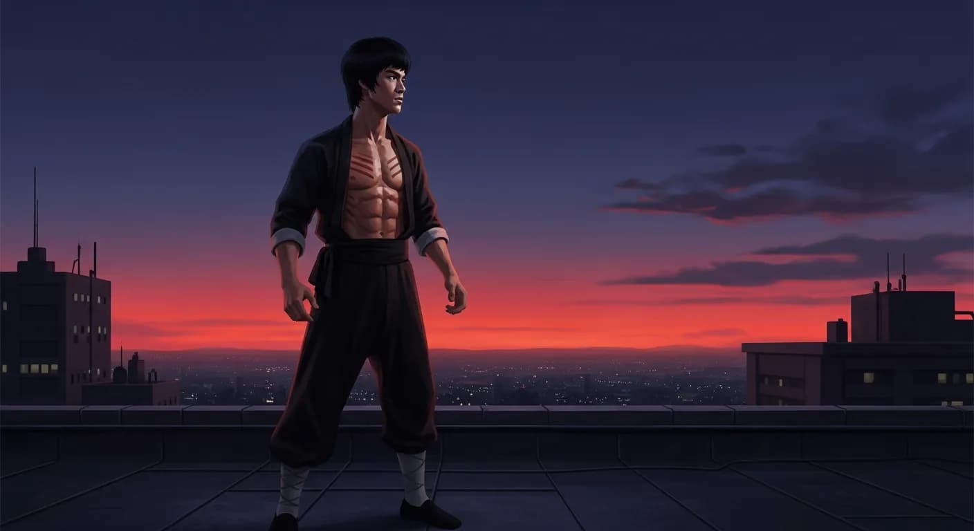 「ブルース・リー」「俺はお前の期待に応えるためにこの世にいるわけではない。
そしてお前も俺の期待に応えるために生きているのではない。」の画像