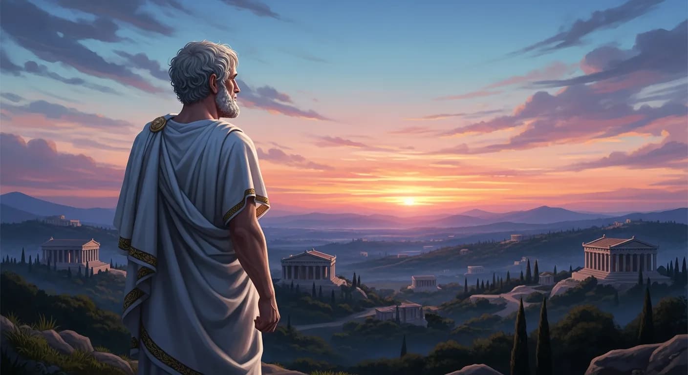 「アリストテレス」「幸せかどうかは、自分次第である。」の画像