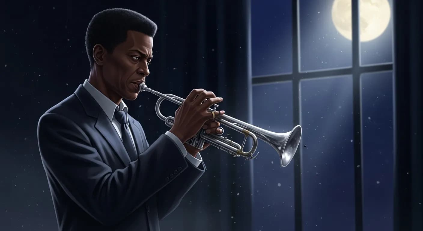 「マイルス・デイヴィス」「必要なのは才能じゃない。
練習、練習、練習、それだけだ。」の画像