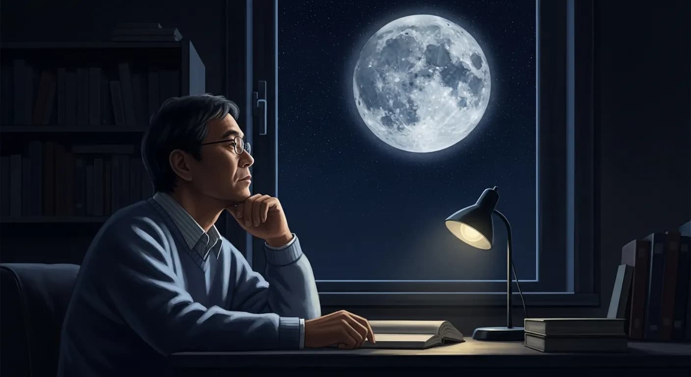 「村上春樹」「月の裏側に一人残されていたような恐怖を自分のことのように想像しながら、その状況の意味を何年も考え続けた。」の画像