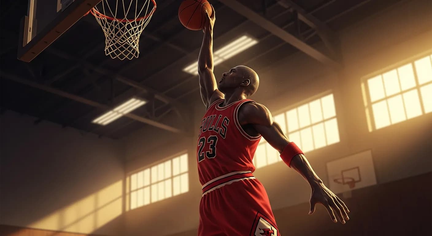 「マイケル・ジョーダン」「挑戦することを恐れるな、自分が挑戦しないことを恐れろ。」の画像