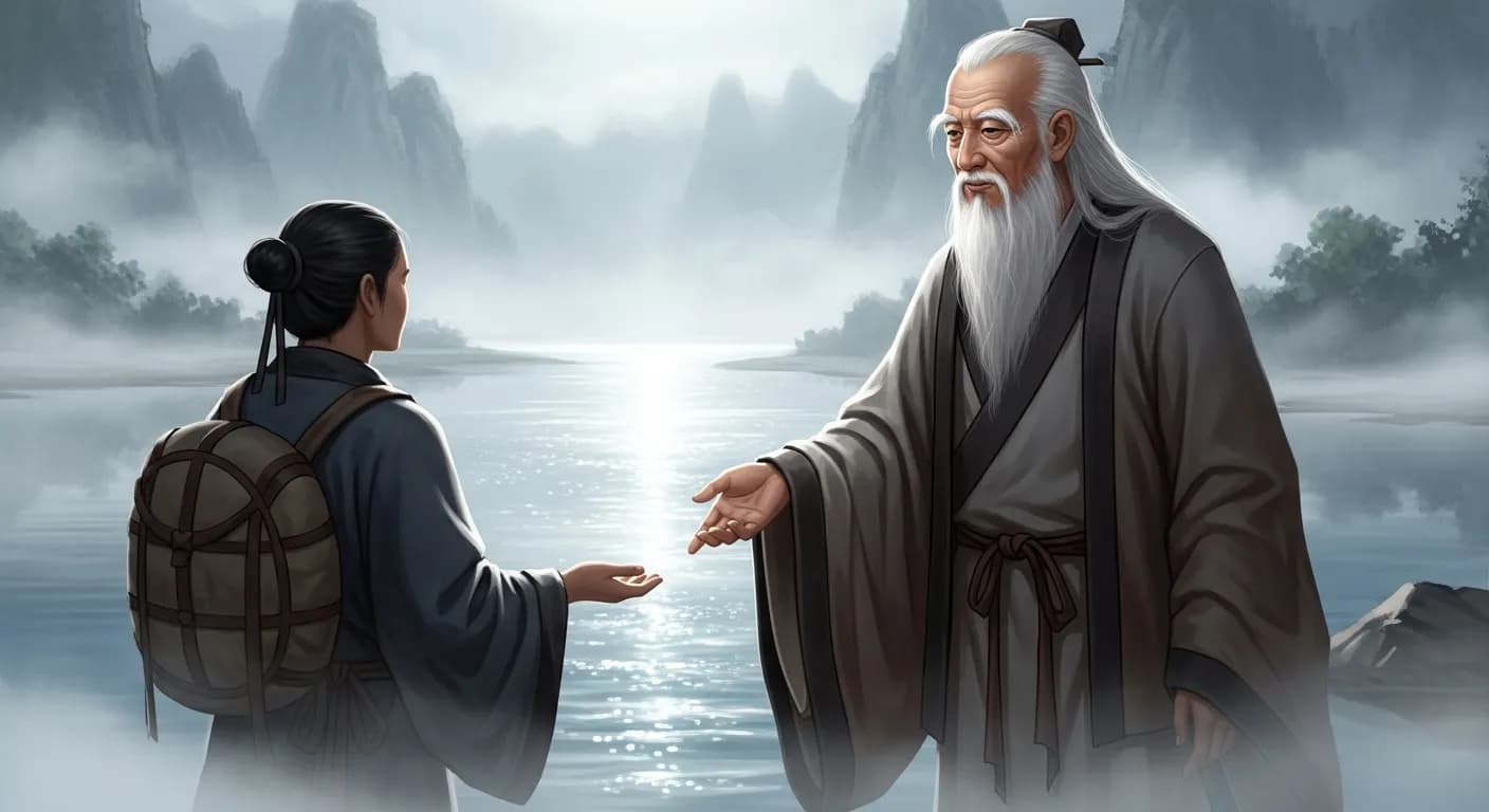 「老子」「本当の親切とは、親切にするなどとは考えもせずに行われるものだ。」の画像