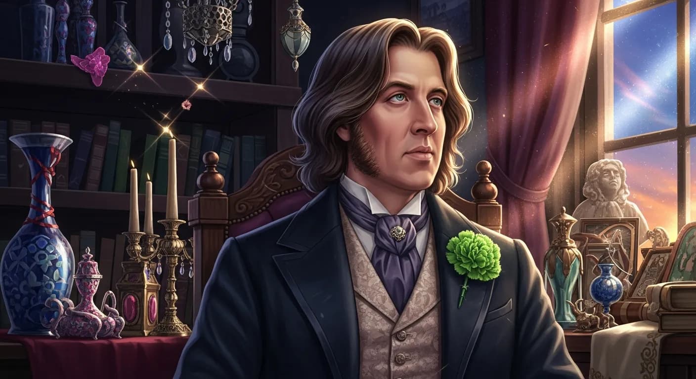 「オスカー・ワイルド」「私たちは、不必要なものだけが必需品である時代に生きている。」の画像