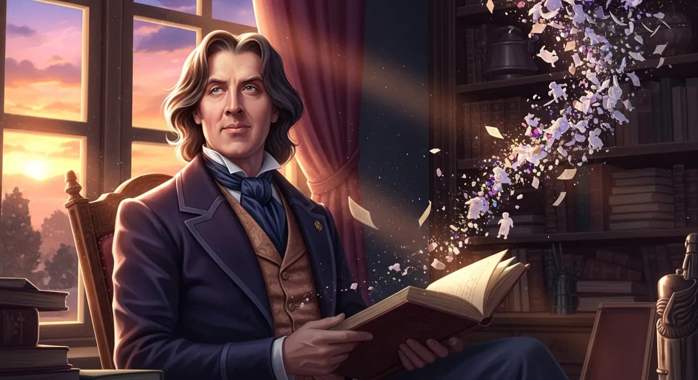 「オスカー・ワイルド」「一貫性というのは、想像力を欠いた人間の最後のよりどころである。」の画像