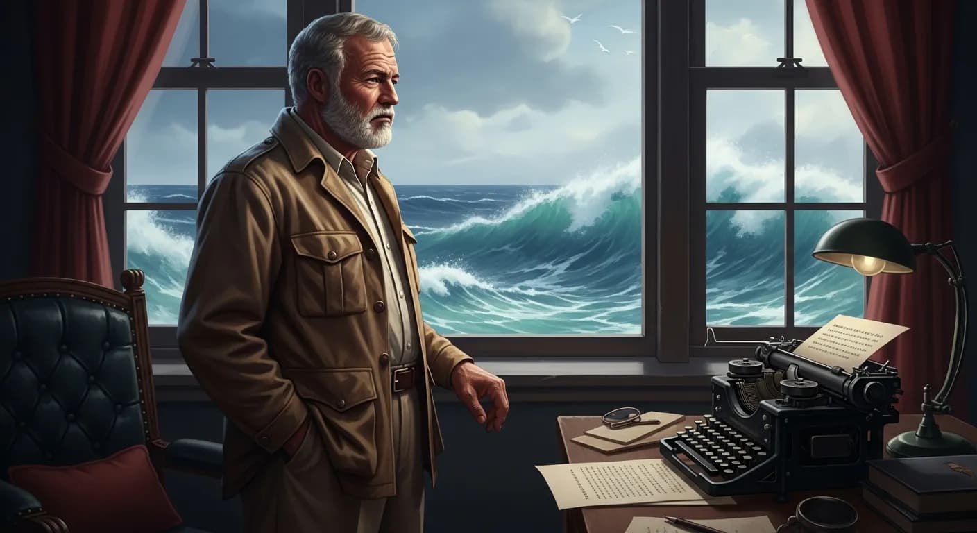 「アーネスト・ヘミングウェイ」「心の底からやりたいと思わないなら、やめておけ。」の画像