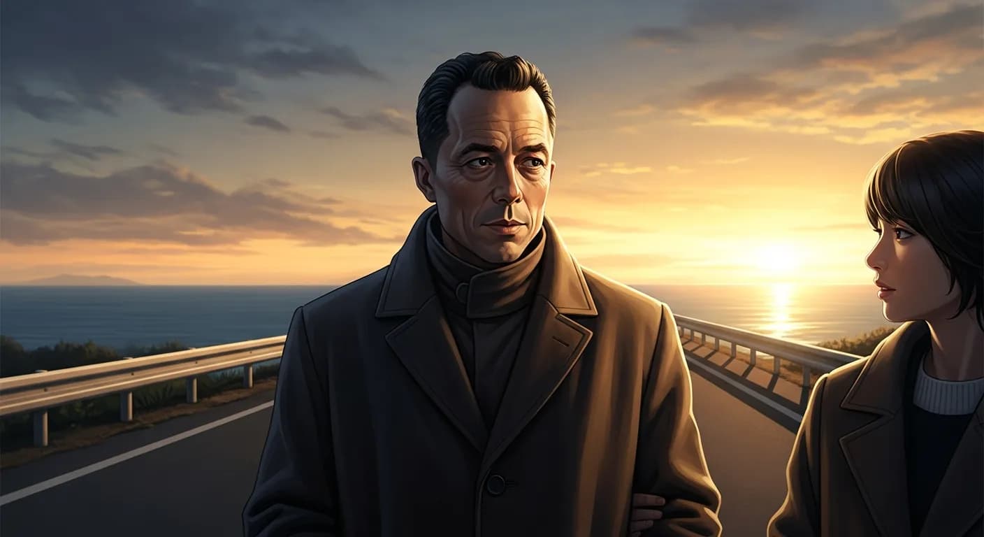 「アルベール・カミュ」「僕の後ろを歩かないでくれ。
僕は導かないかもしれない。
僕の前を歩かないでくれ。
僕はついていかないかもしれない。
ただ僕と一緒に歩いて、友達でいてほしい。」の画像