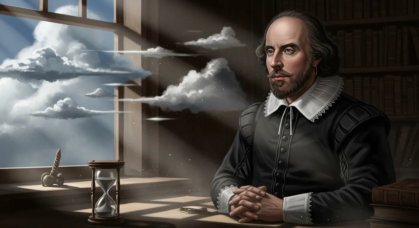 「ウィリアム・シェイクスピア」「君、時というものは、 それぞれの人間によって、 それぞれの速さで走るものなのだよ。」の画像