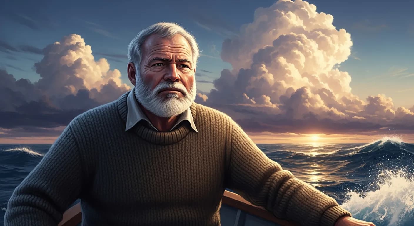 「アーネスト・ヘミングウェイ」「何と多くの人が財布の中身を考え、他人の思惑を考え、家庭を考えて、つまらない人生に甘んじてしまうことか。
くよくよ考える人間は、はじめから運に見放されており、勇気なんて滑稽にしか思えず、才能があっても活...」の画像