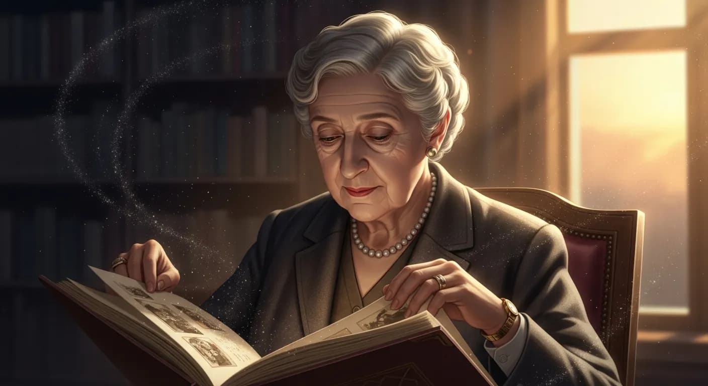 「アガサ・クリスティ」「存在していたものすべては、永遠に生き続ける。」の画像