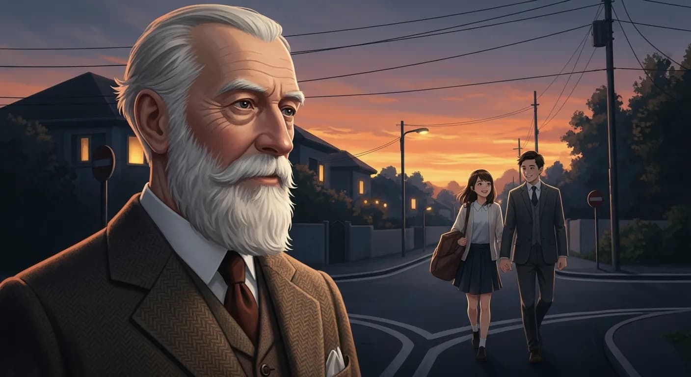 「ジョージ・バーナード・ショー」「家庭はどこで始まるか?
若い男と若い娘が恋愛に陥ることから始まる。
これ以上立派な道は、まだ発見されていない。」の画像