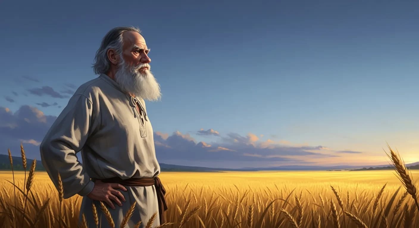 「レフ・トルストイ」「学問のある人とは、本を読んで多くのことを知っている人である。
教養のある人とは、その時代に最も広がっている知識やマナーをすっかり心得ている人である。
そして有徳の人とは、自分の人生の意義を理解している...」の画像