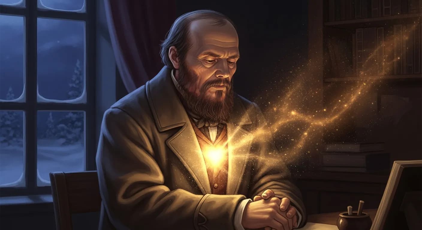 「フョードル・ドストエフスキー」「楽園は我々一人ひとりの内にあるのです。
それは今私の内にもあるのです。」の画像