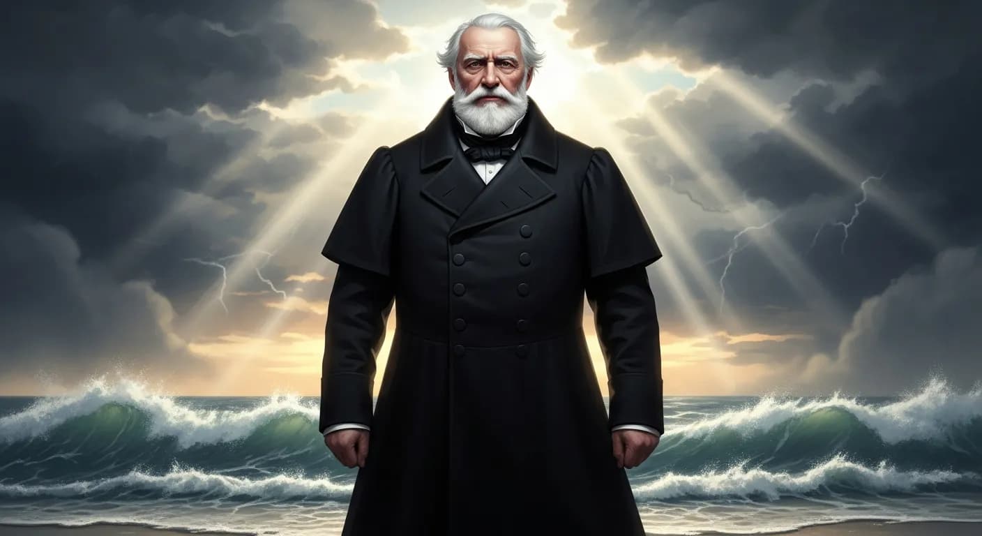 「ヴィクトル・ユーゴー」「人は強さに欠けているのではない。
意志を欠いているのだ。」の画像