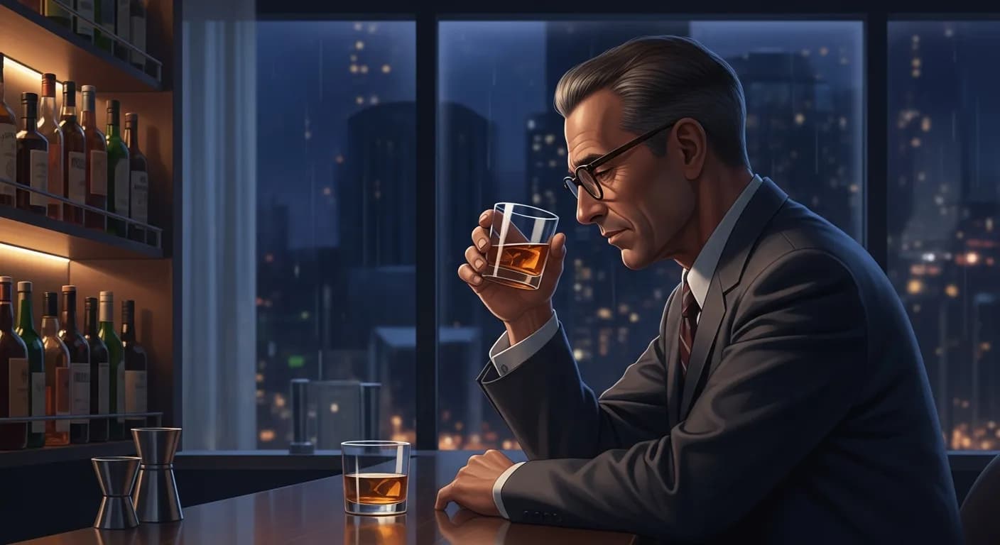 「レイモンド・チャンドラー」「静かなバーでの最初の静かな一杯
– こんなすばらしい一杯はない。」の画像