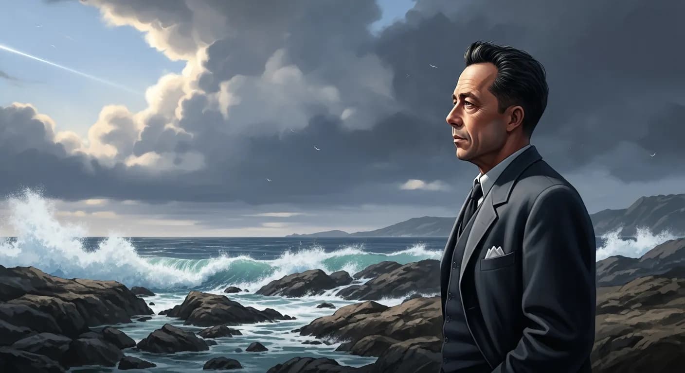 「アルベール・カミュ」「しなやかな心は恵まれている。
それは決して折れることがないのだ。」の画像