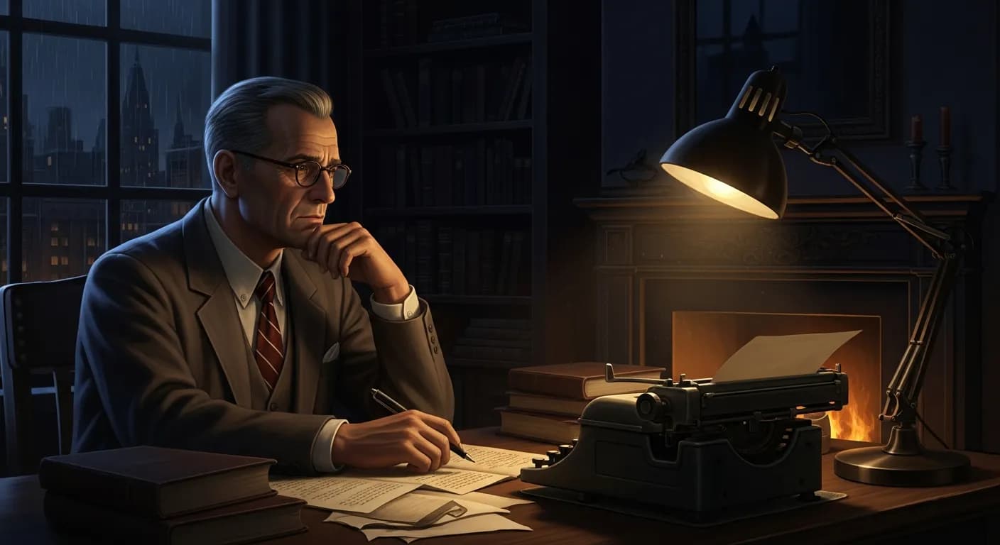 「レイモンド・チャンドラー」「論理的になればなるほど、創造性は失われる。」の画像