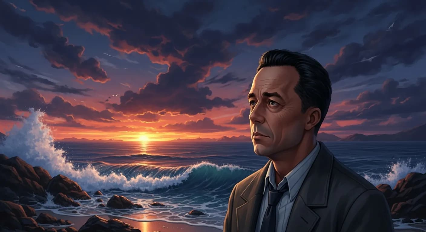 「アルベール・カミュ」「涙が出そうになるくらいに、生きろ。」の画像