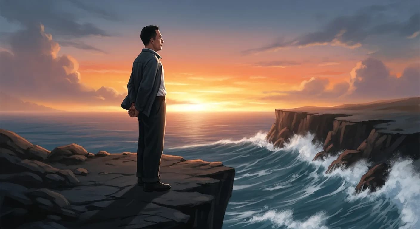 「アルベール・カミュ」「強い心、知性、勇気があれば、運命の力を阻み、しばしばそれを逆転することが可能である。」の画像