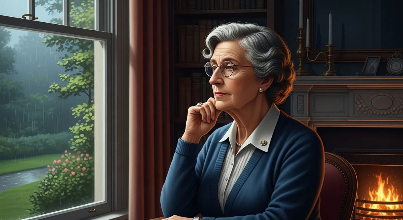 「アガサ・クリスティ」「人生で最も悲しいことの一つは、人は覚えているということです。」の画像