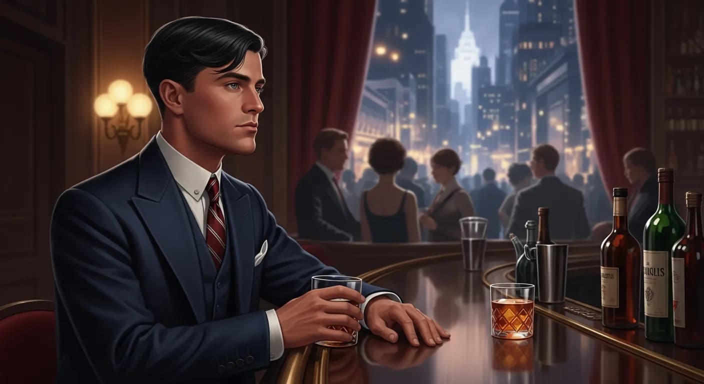 「F・スコット・フィッツジェラルド」「魅力的に愚痴を言うには、天才でなければならない。」の画像