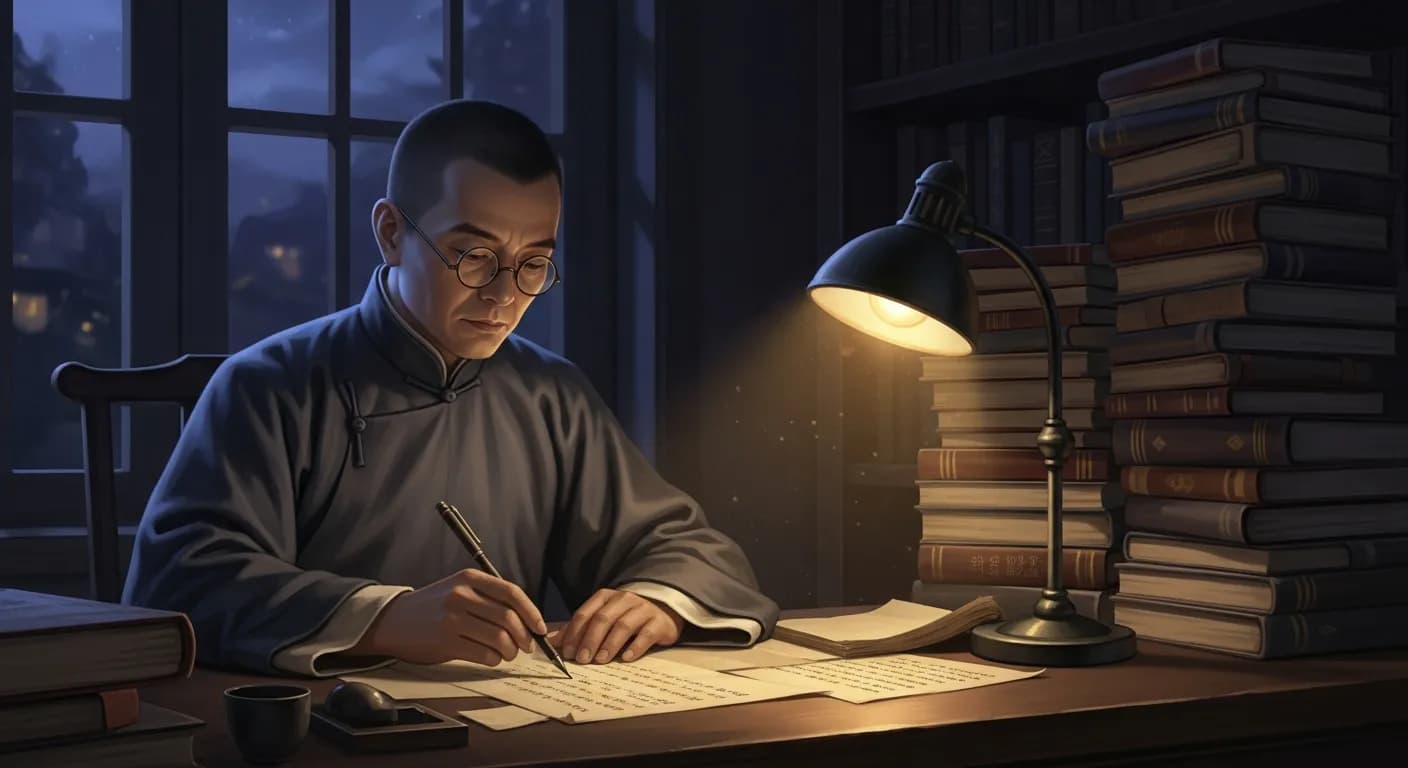 「魯迅」「天才なんかあるものか。
僕は他人がコーヒーを飲んでいる時間に仕事をしただけだ。」の画像