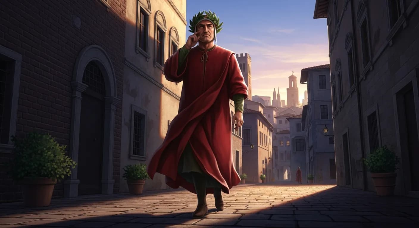 「ダンテ・アリギエーリ」「物事を成し遂げる秘訣は、行動することだ!」の画像