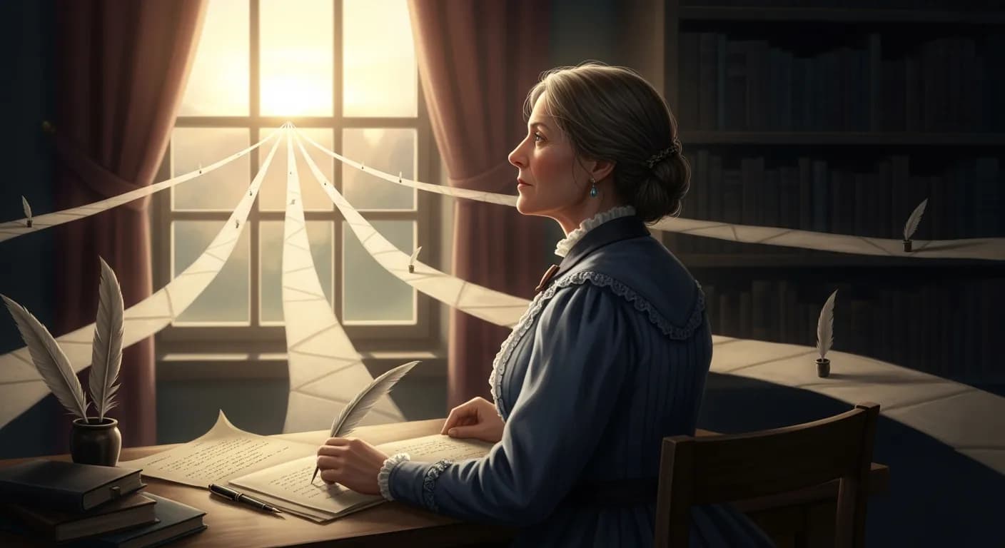 「ジョージ・エリオット」「成長の最大の源は選択にある。」の画像