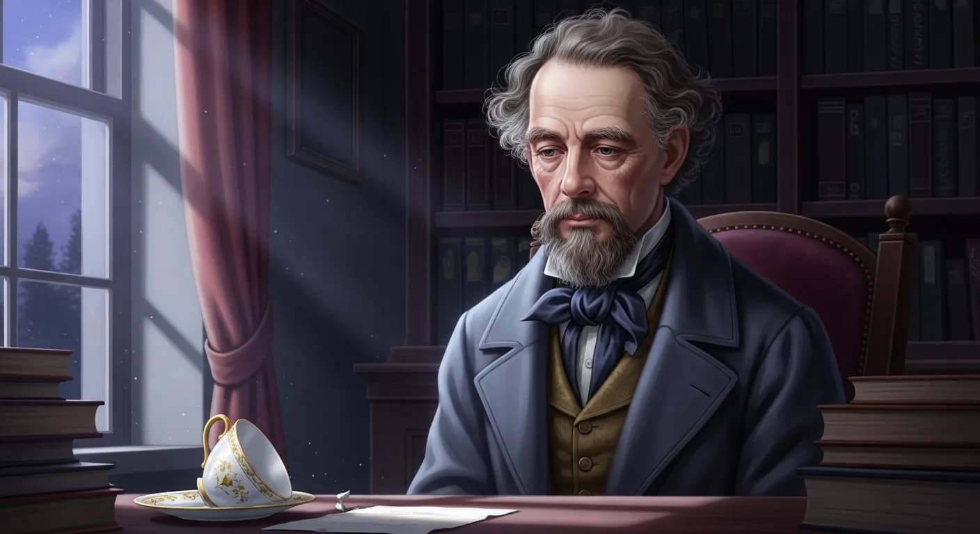 「チャールズ・ディケンズ」「どんな規則正しい家庭でも事故は起こるもの。」の画像