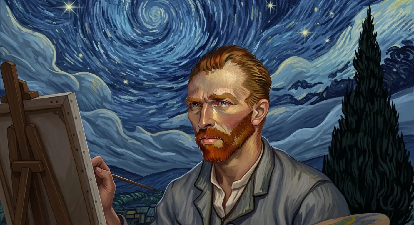 「フィンセント・ファン・ゴッホ」「僕の人生はそれほど長くないだろう。
だから僕は一つのことしか目に入らない無知な人となって仕事をするつもりだ。
ここ数年のうちに何がしかの仕事をやりとげてみせる。」の画像