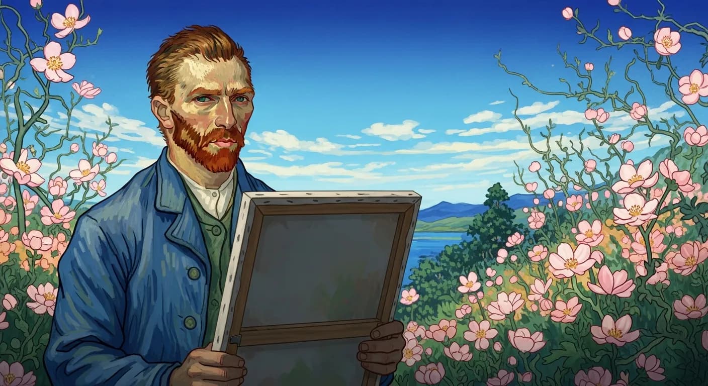 「フィンセント・ファン・ゴッホ」「日本人が何をするにも明確であることが、私にはうらやましい。」の画像