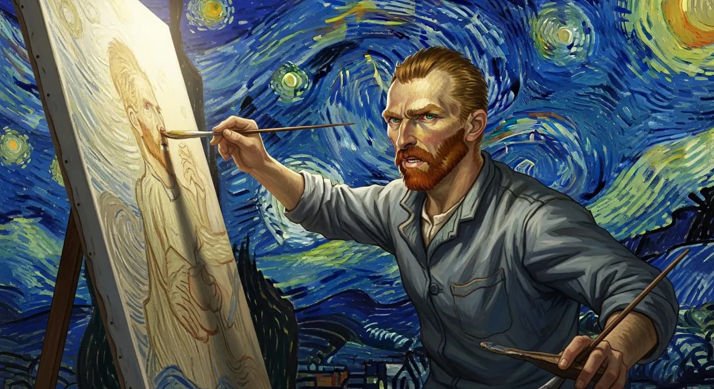 「フィンセント・ファン・ゴッホ」「私はいつも、まだ自分ができないことをする。
そのやり方を学ぶために。」の画像