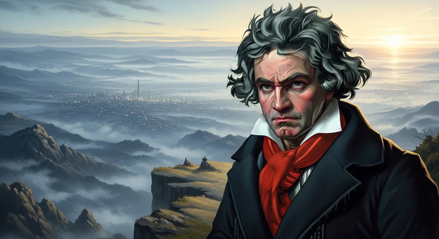 「ルートヴィヒ・ヴァン・ベートーヴェン」「この地上では成すべき事がとても多い…
急げ!」の画像