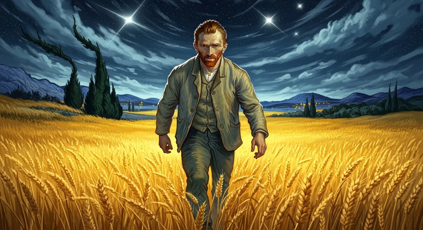 「フィンセント・ファン・ゴッホ」「このまま行けと、僕の中の僕が命じるんだ。」の画像