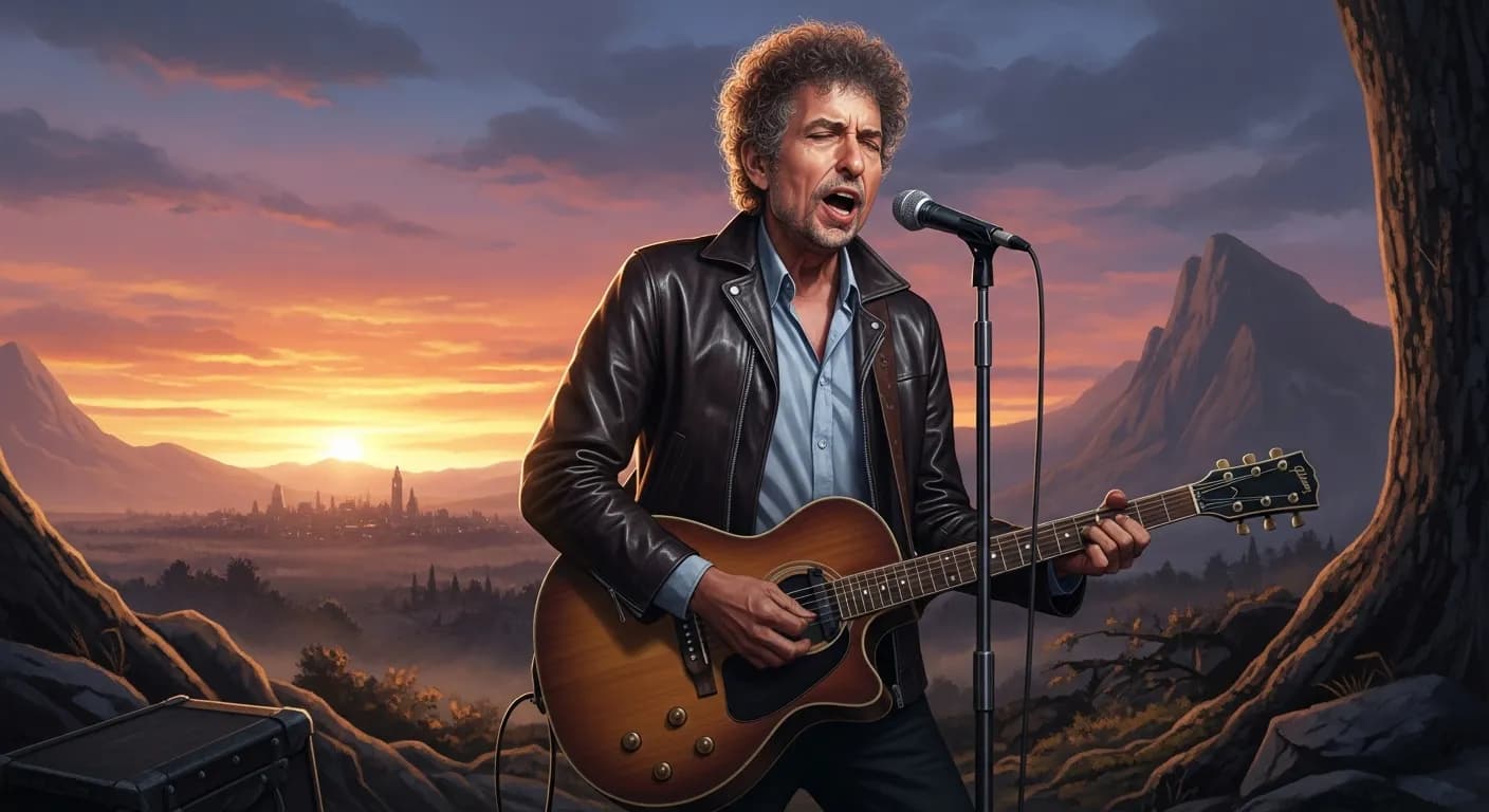 「ボブ・ディラン」「やらなきゃいけないことをやるんだ。
そうすればうまくいくさ。」の画像