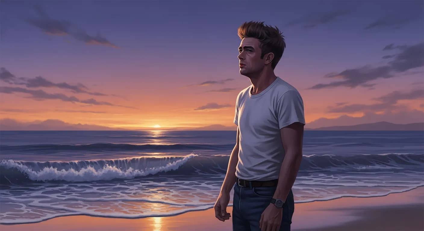 「ジェームズ・ディーン」「満足感は結果にではなく、過程にこそある。」の画像