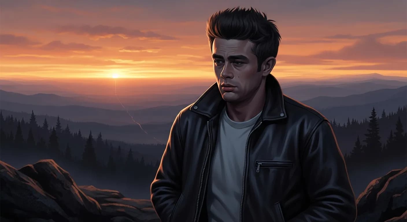 「ジェームズ・ディーン」「信頼と信念、この二つは考慮すべき最も重要なものだ。
君は決して意固地になってはいけない。」の画像