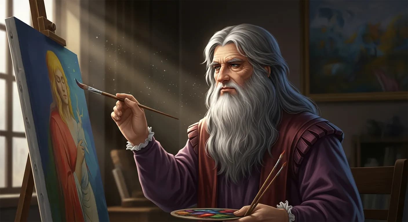 「レオナルド・ダ・ヴィンチ」「その手に魂が込められなければ、芸術は生まれないのだ。」の画像