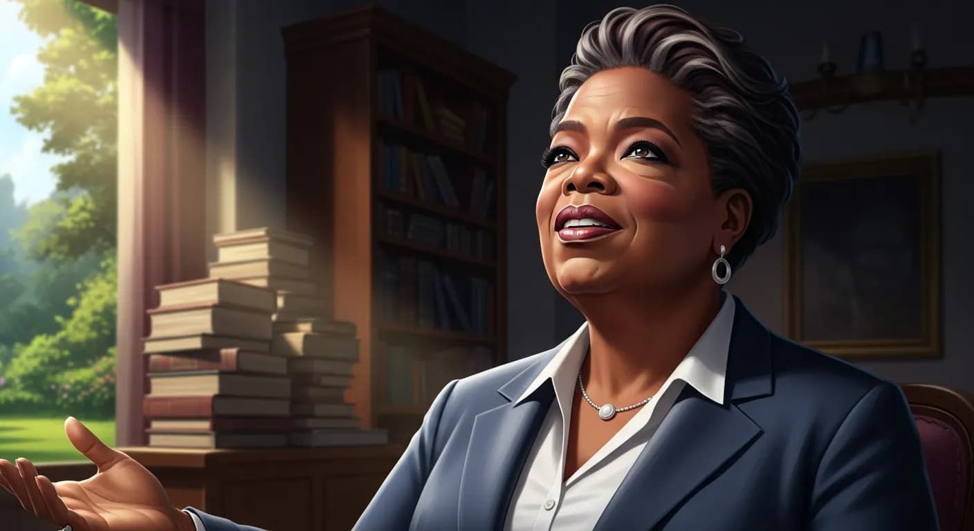 「オプラ・ウィンフリー」「気高さや真実を求めていれば、それ以外のことはあとからついてくるはず。」の画像