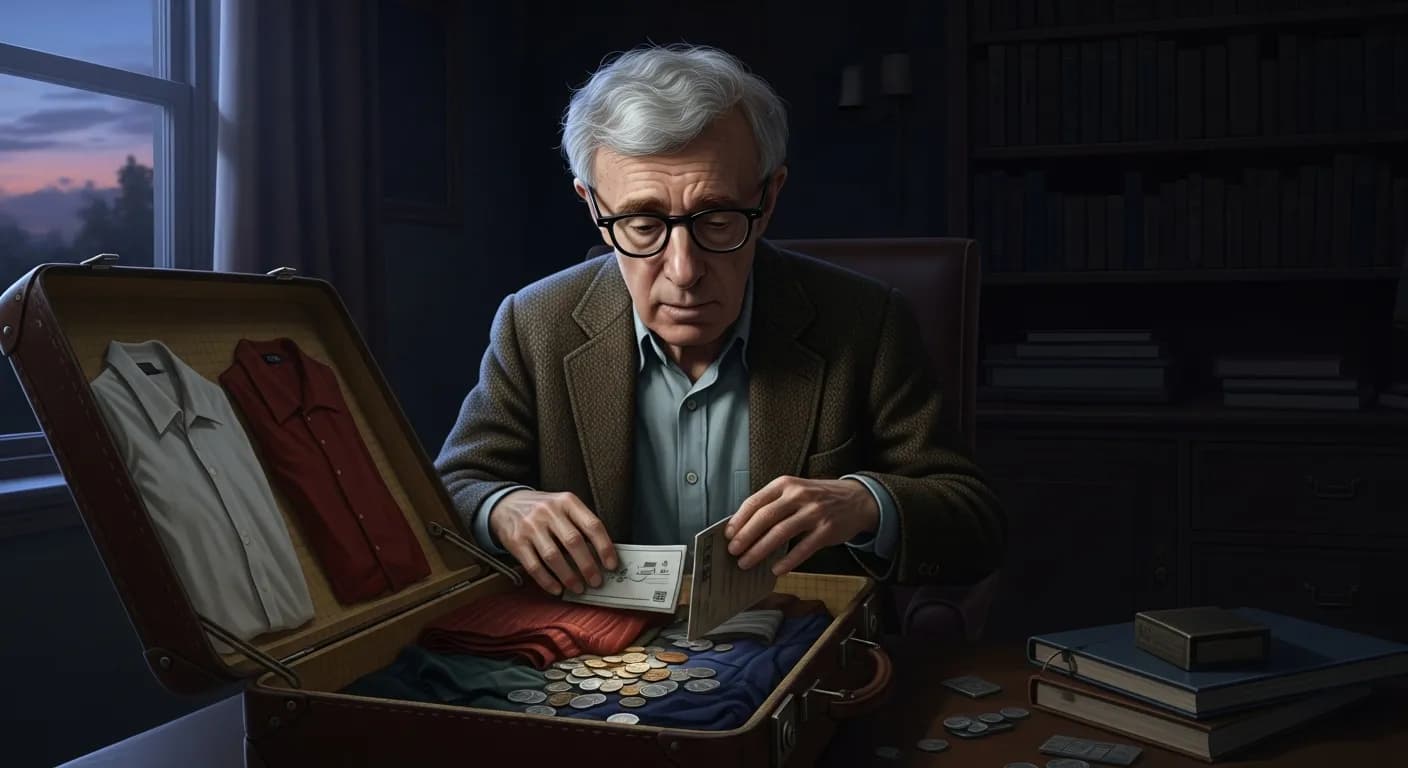 「ウディ・アレン」「私はあの世なんて信じない。
だけど、着替えと、少しばかりの金は持っていくつもりさ。」の画像