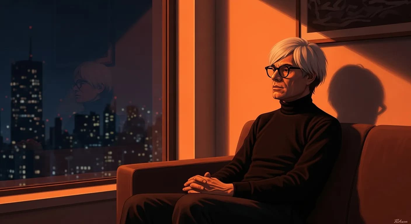 「アンディ・ウォーホル」「孤立することが悪いなんてちっとも思わない。
僕にとっては最高の気分さ。」の画像