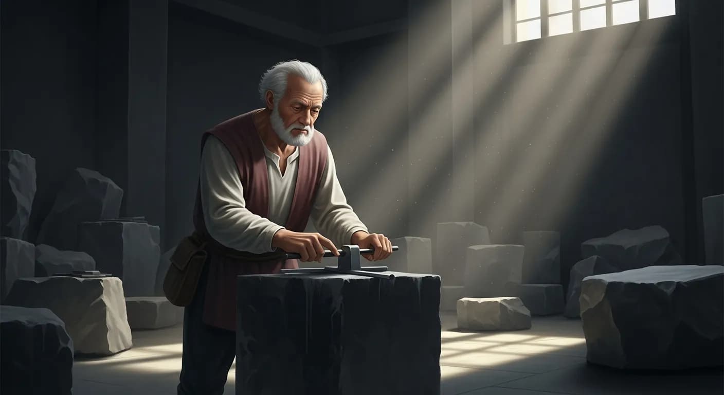 「ミケランジェロ・ブオナローティ」「羅針盤は手の中にではなく、目の中に持つことが必要だ。
何故なら、手が実行し、目が判断するからだ。」の画像