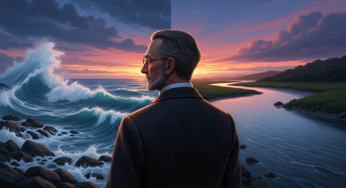 「アンドレ・モーロワ」「恋愛というものは、振幅が大きくて、情熱の波に弄ばれます。 友情は静かで安定した流れを辿ります。」の画像