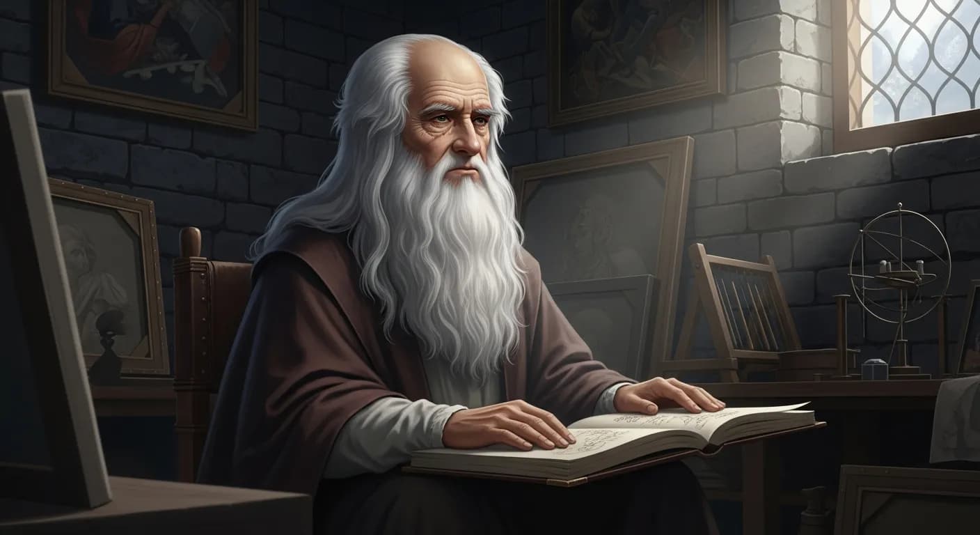 「レオナルド・ダ・ヴィンチ」「自分の判断以上に自分を欺くものはない。」の画像