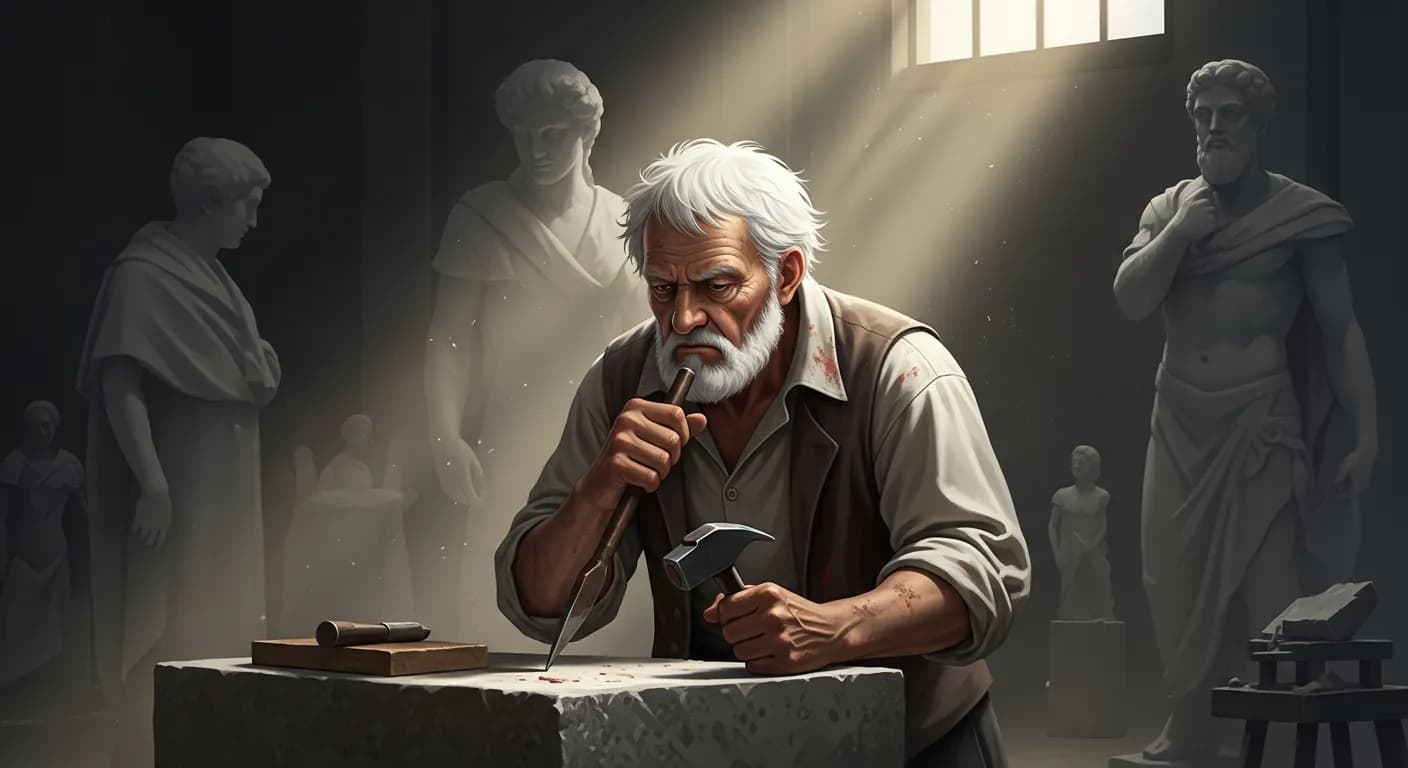 「ミケランジェロ・ブオナローティ」「天才とは永遠の忍耐である。」の画像