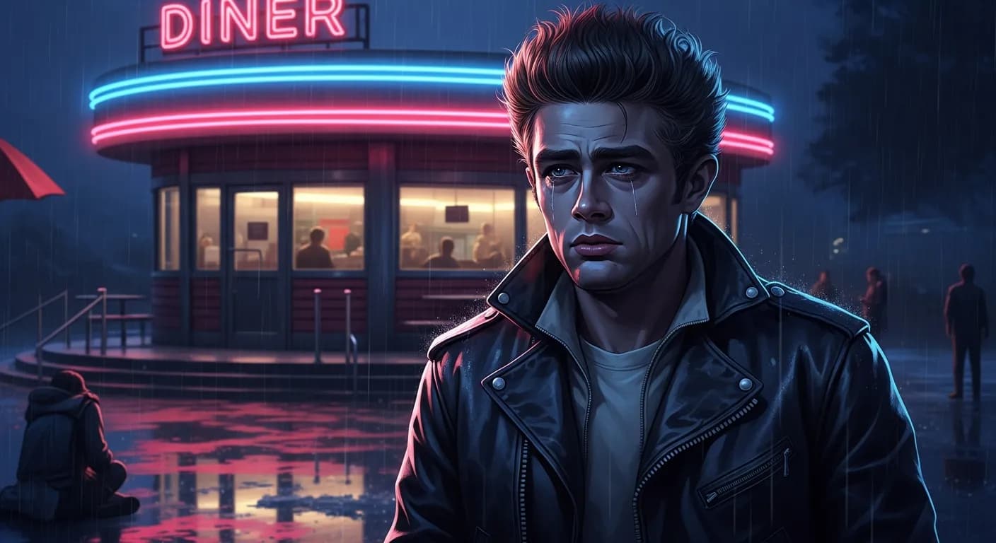 「ジェームズ・ディーン」「演技をインチ(身長)で評価できるわけないだろう?」の画像