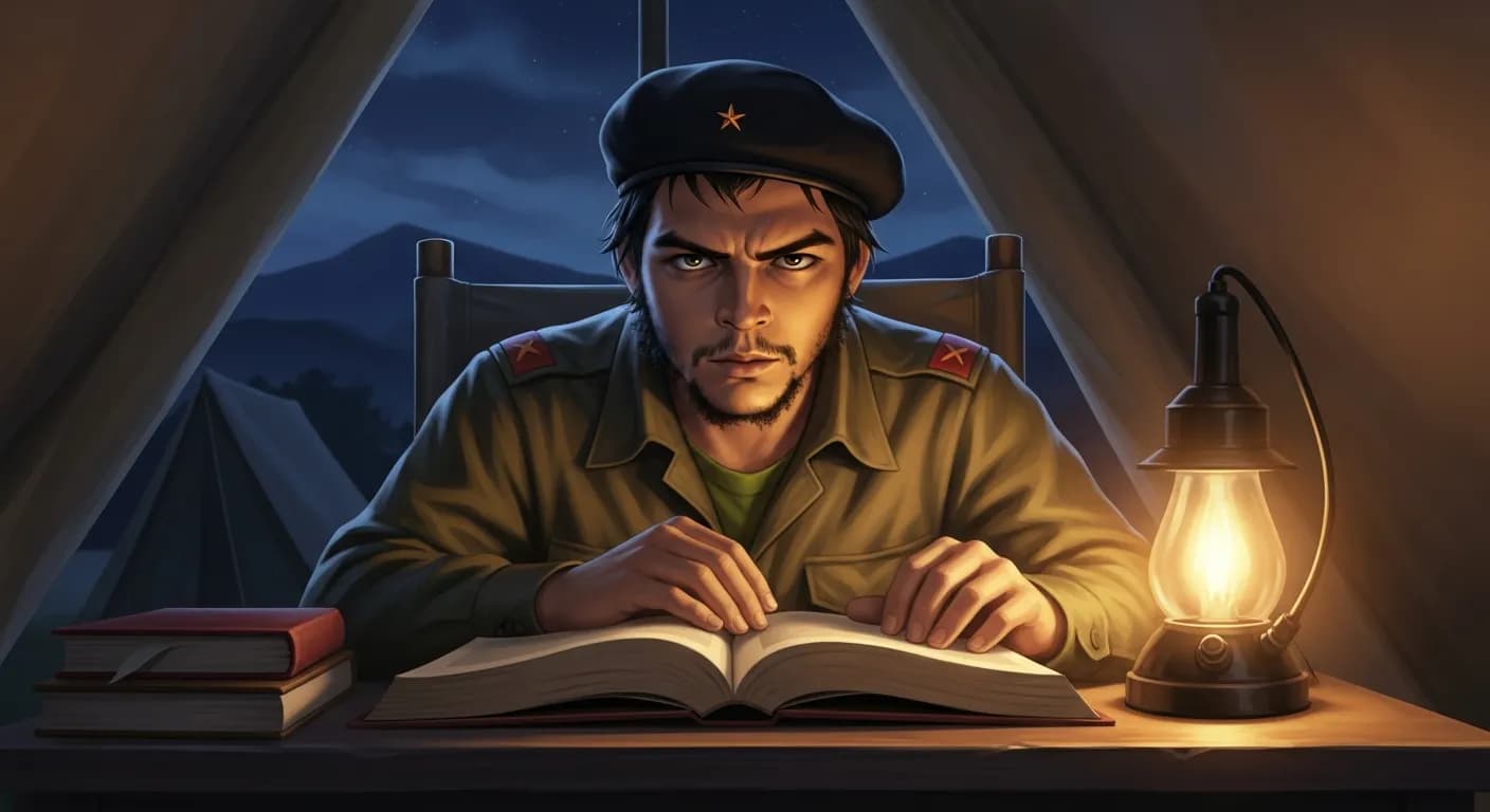 「チェ・ゲバラ」「革命家にとっての第一の義務は、教育を受けることだ。」の画像